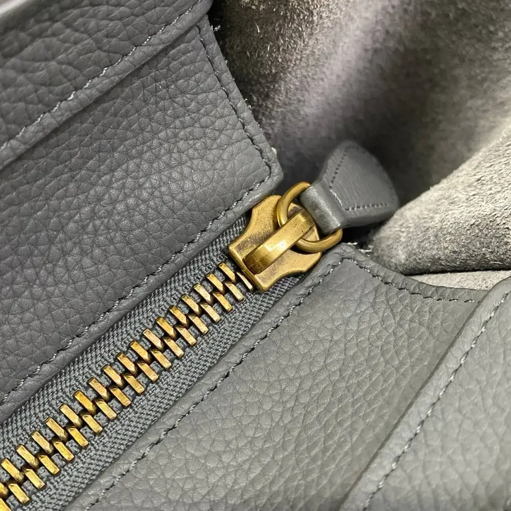 Celine Luggage Micro Shopper Handbag